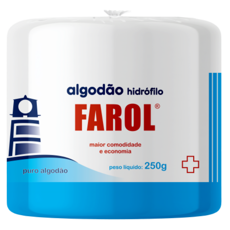 Algodão Hidrófilo 250g - Farol