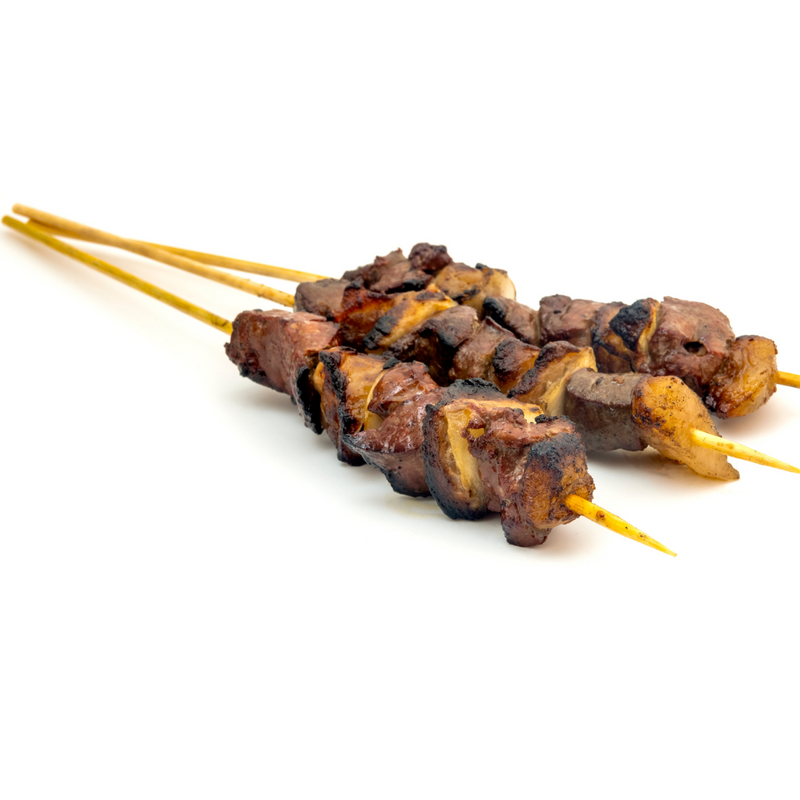 Espeto De Churrasco Bambu A Granel 25cm 1000un - Inoven