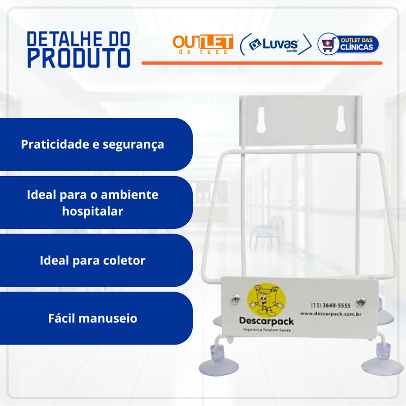 Suporte Para Coletor 1,5L - Descarpack