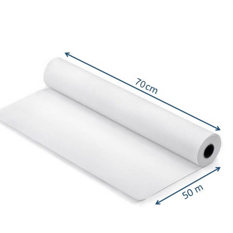 Lençol De Papel 70cm x 50m 6 Rolos - Nobre