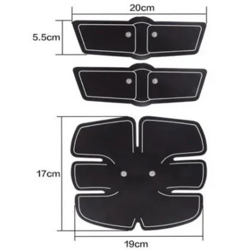 Estimulador Muscular Elétrico Abdômen Braços Pernas - MB