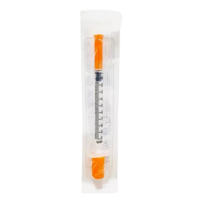 Seringa de Insulina 1ml Com Agulha 8x0,30mm 100un - Medix