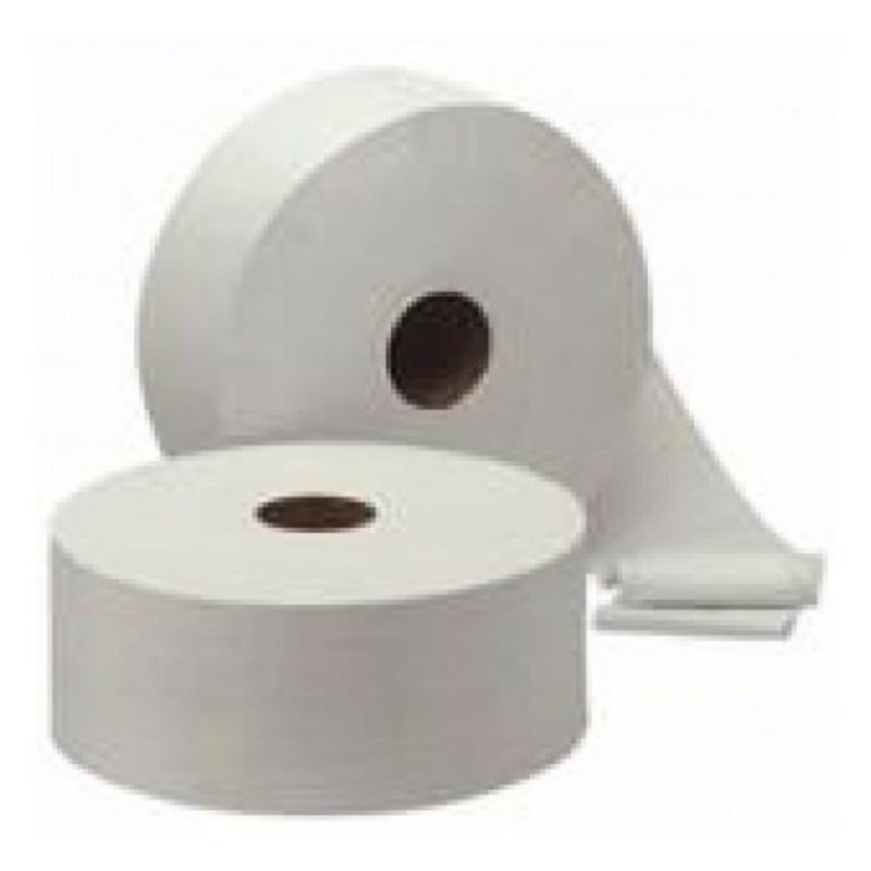 Papel Higiênico Rolão Institucional 8 Rolos 200m Branco - Mandypel