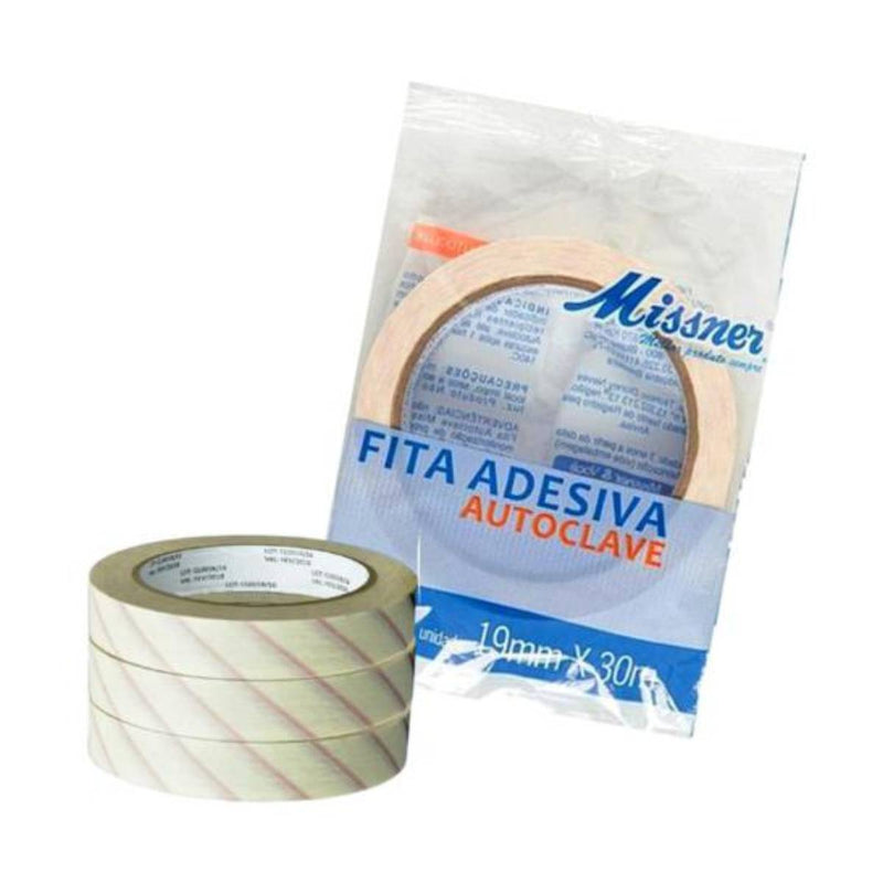 Fita Adesiva para Autoclave 19mmX30m - Missner