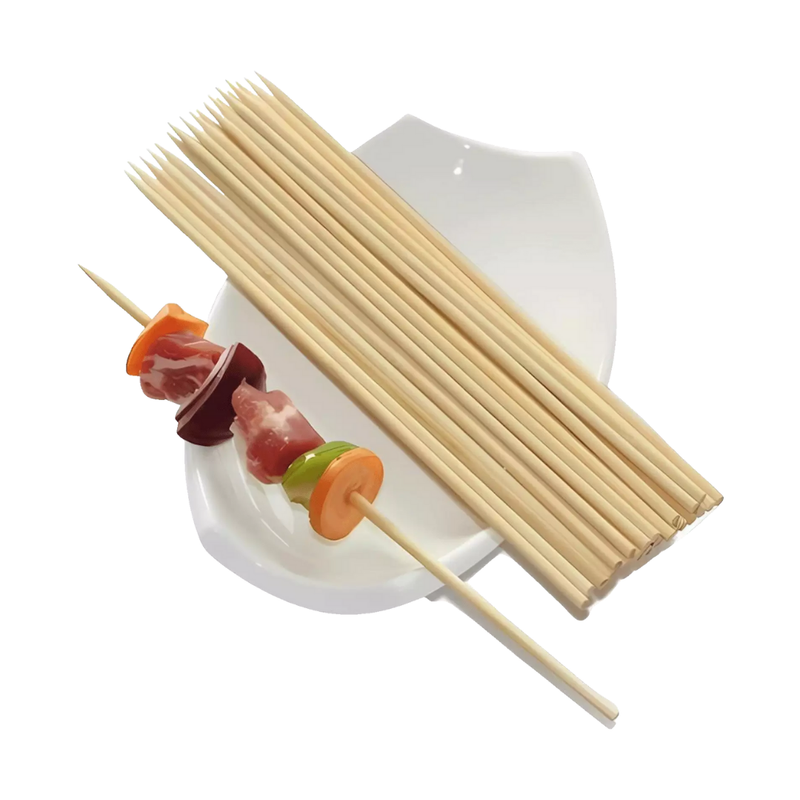 Espeto De Churrasco Bambu A Granel 25cm 1000un - Inoven