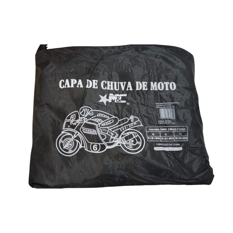 Capa de Chuva Para Motociclista - MC