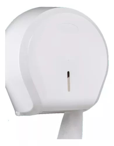 Dispenser Branco Papel Higiênico Rolão 300/500m - Nobre