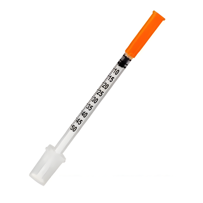 Seringa de Insulina 0,3ml com Agulha 6x0,25 mm 10un - Uniqmed