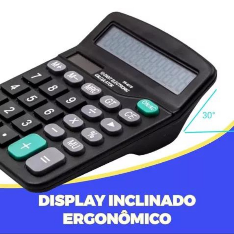 Calculadora Digital À Pilha - MB