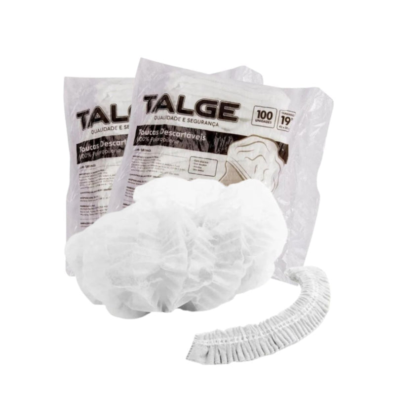 Touca TNT Com Elástico 100un - Talge