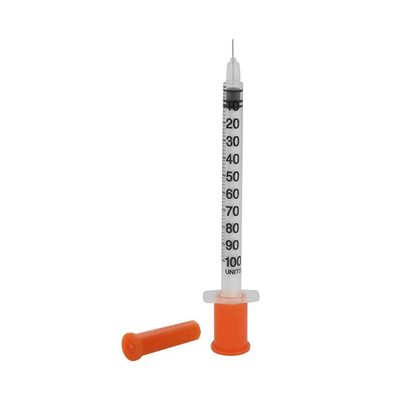 Seringa de Insulina 1ml com Agulha 31G 6x0,25 mm 10un - Uniqmed