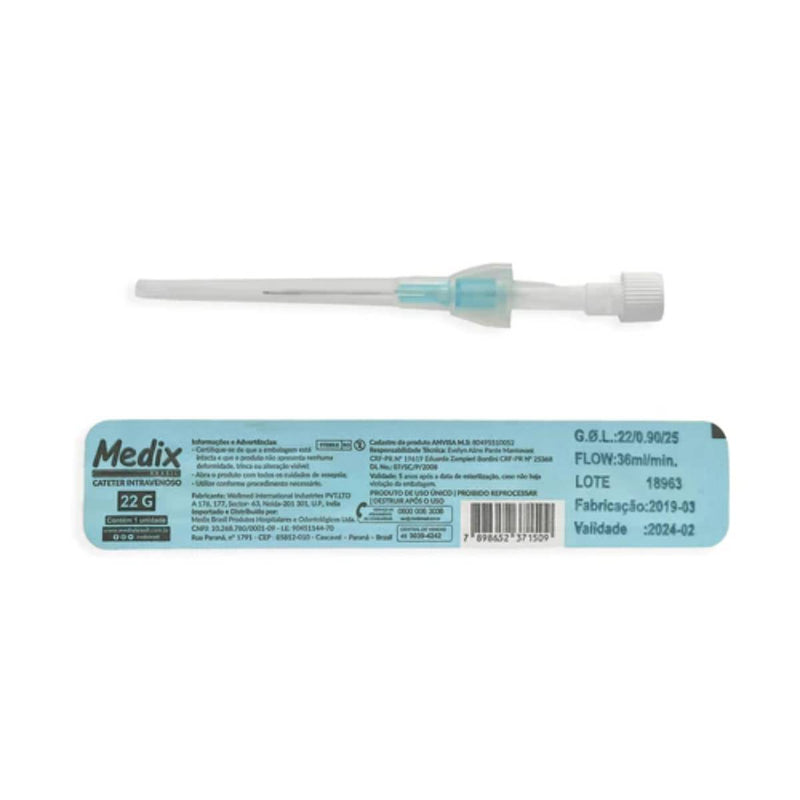 Cateter Intravenoso Periférico Teflon - Medix